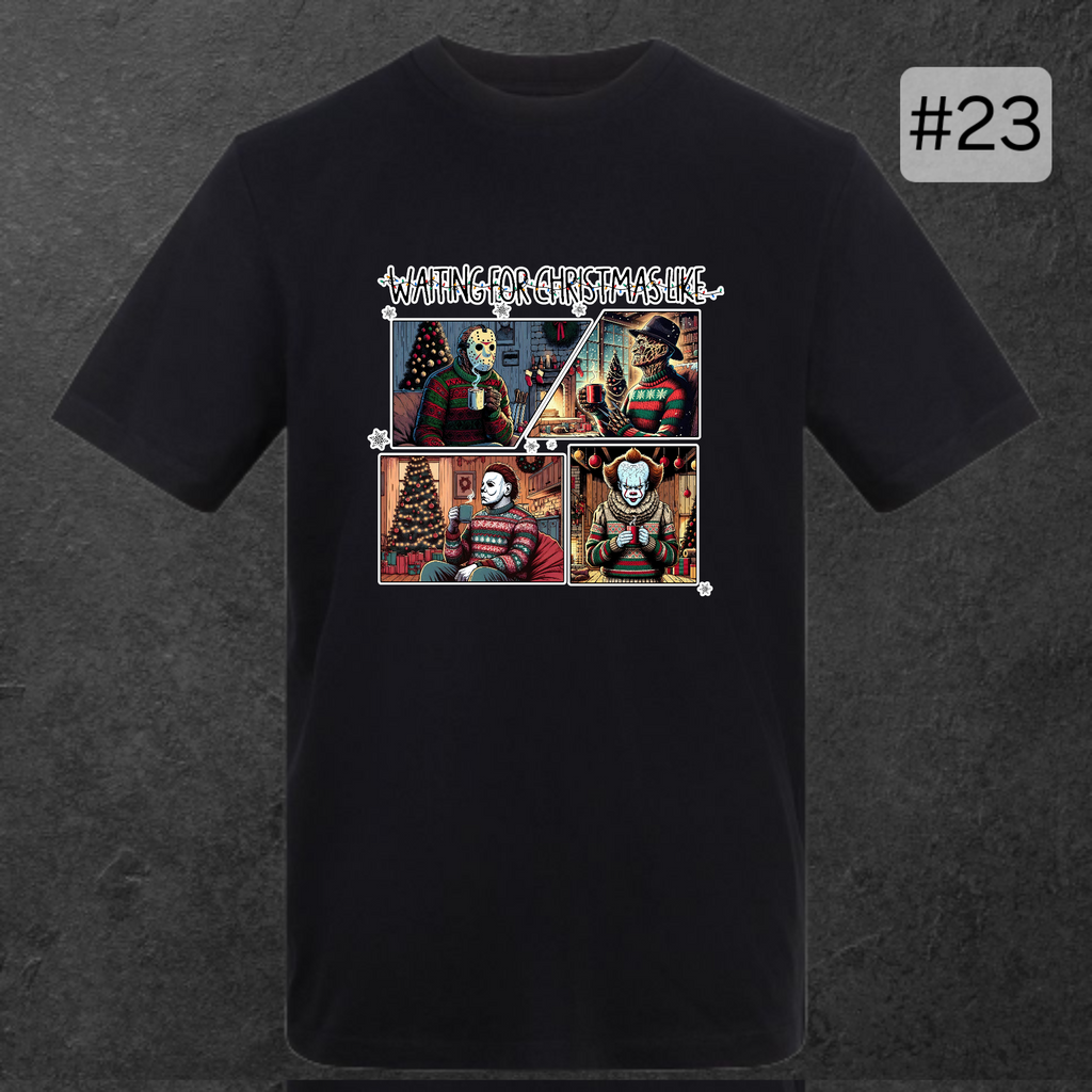 Killer Xmas Tees (28 Designs)