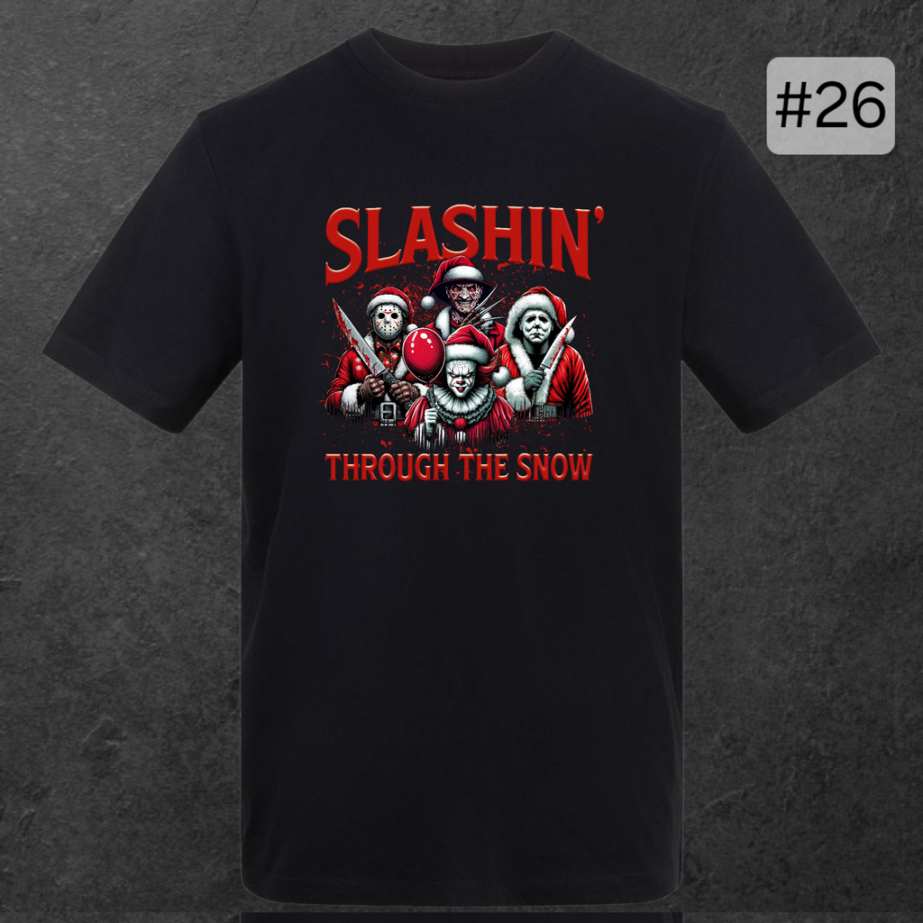 Killer Xmas Tees (28 Designs)