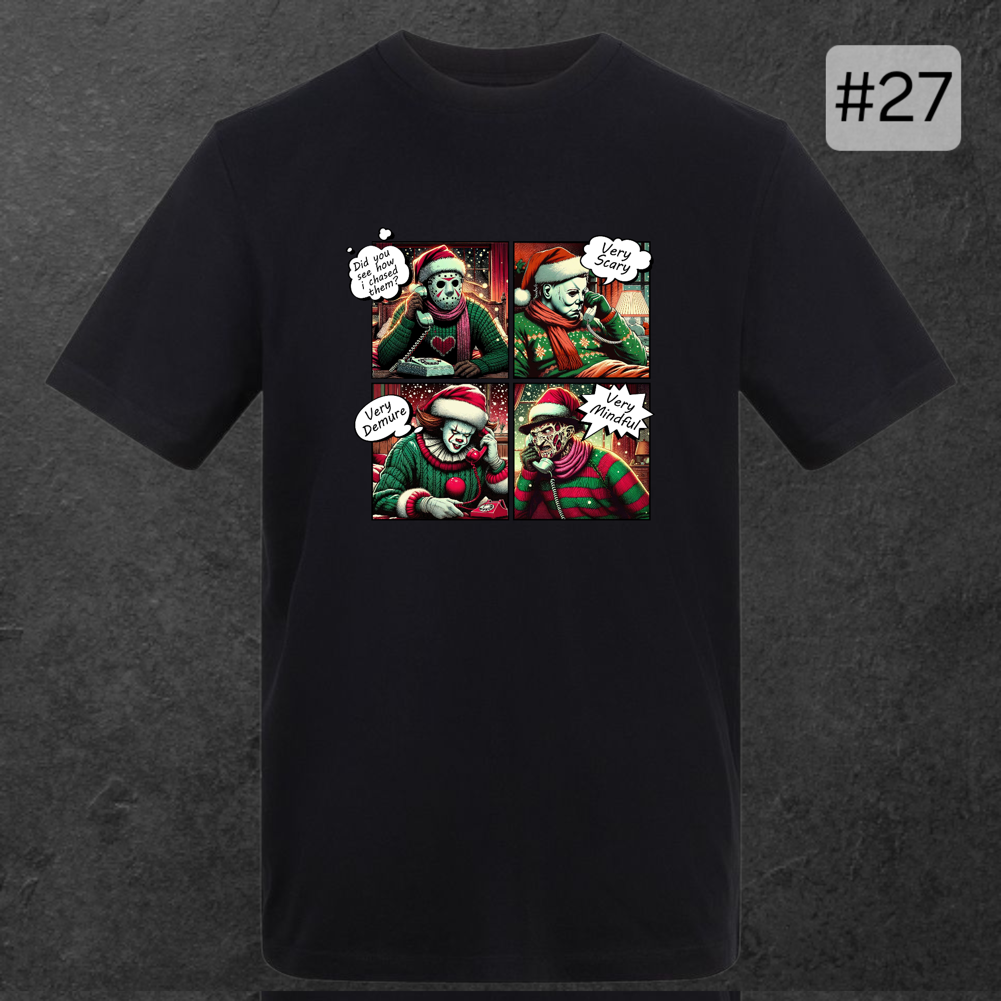 Killer Xmas Tees (28 Designs)