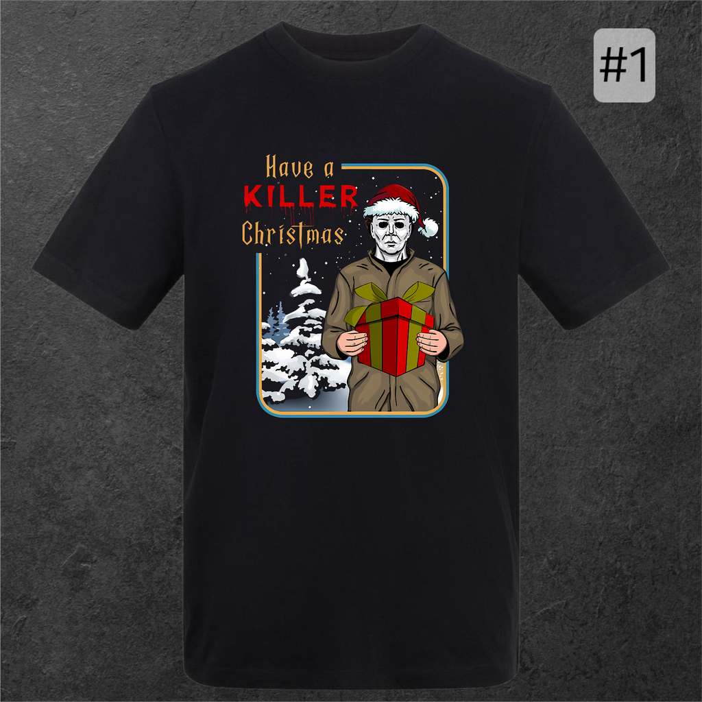 Killer Xmas Tees (28 Designs)
