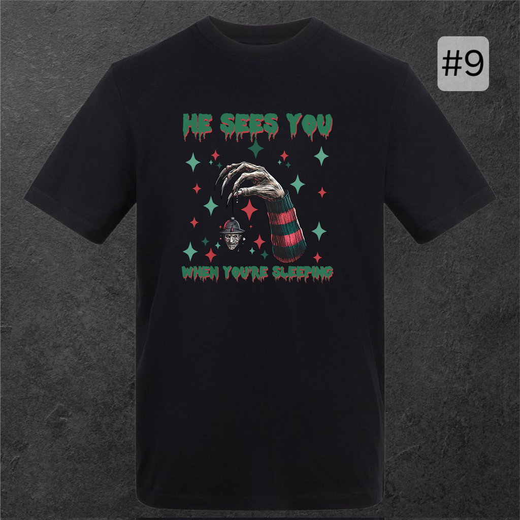 Killer Xmas Tees (28 Designs)